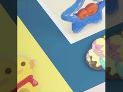 Toplu silikon bebek dişleri Penguen Koala 29 gram Elde tutulur