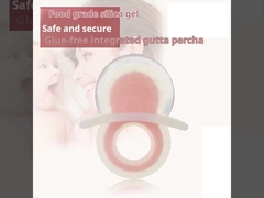 Gıda sınıfı el yapımı silikon diş oktopos oyuncağı 40 gram