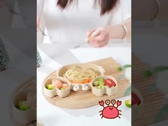 Bakteri Dirençli Çocuk Tabak ve Kasa Ak Gül Çiçek Ak Çiçek Akşam Yemeği