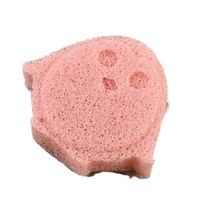 quality 8*6*2.5 Konjac Sünger Yumuşak Vücut Pembe Renk Uzun süreli ve dikdörtgen şekli factory